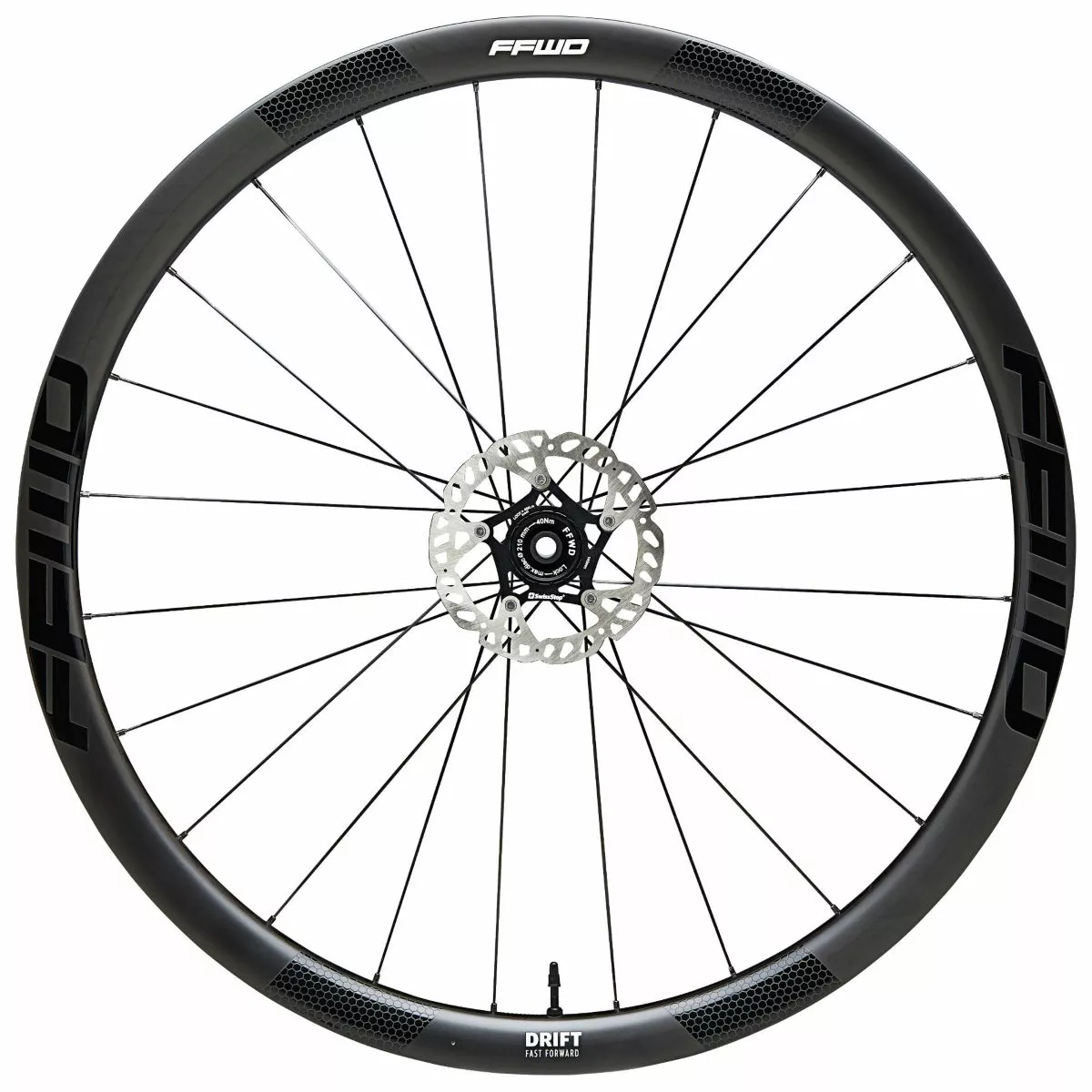Fast Forward Drift DT240 Carbon Disc Gravel Wheelset - Image 3