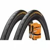Continental Gatorskin 700x32c Road Tyres (Plus 2 Tubes)
