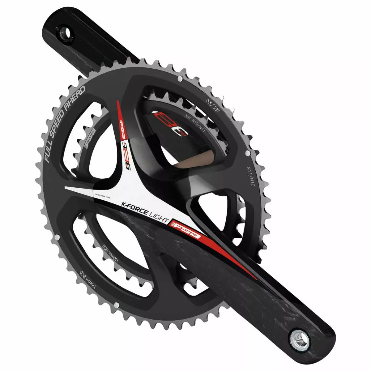 FSA K-Force Light 386Evo Double Chainset W/o BB