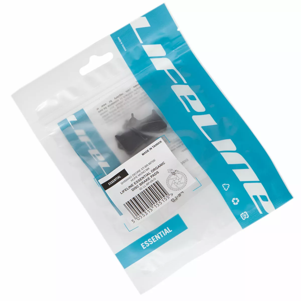 LifeLine Organic Disc Brake Pads - 1 Pair - Image 2