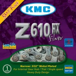 KMC Z610 HX Silver Chain