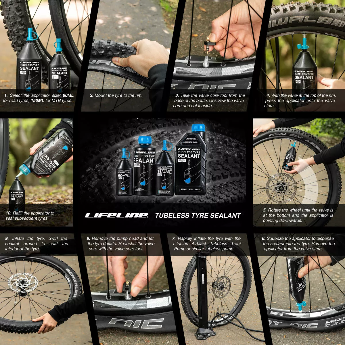 Continental Grand Prix 5000 Tubeless Tyres And Sealant 28c - Image 6