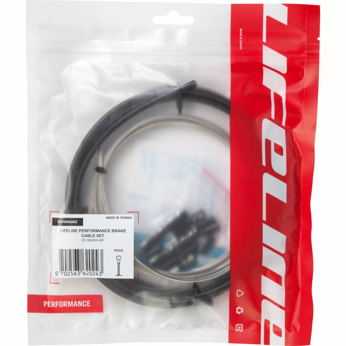 LifeLine Performance Brake Cable Set - Shimano/SRAM Road - Image 3