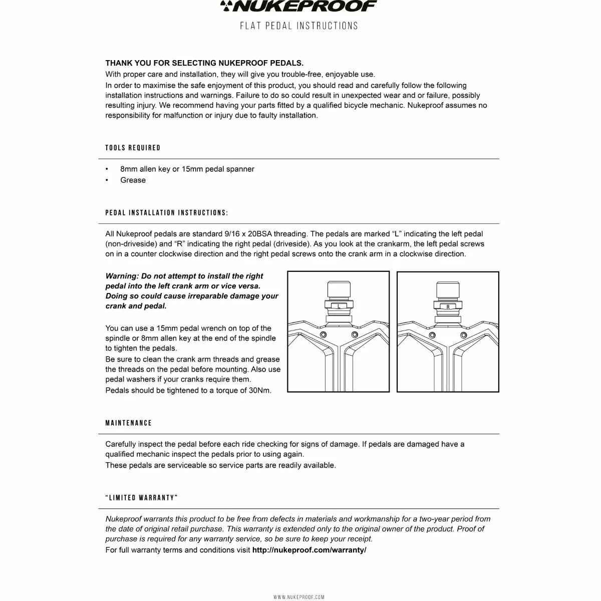 Nukeproof Horizon Pro Downhill Flat Pedals - Image 26