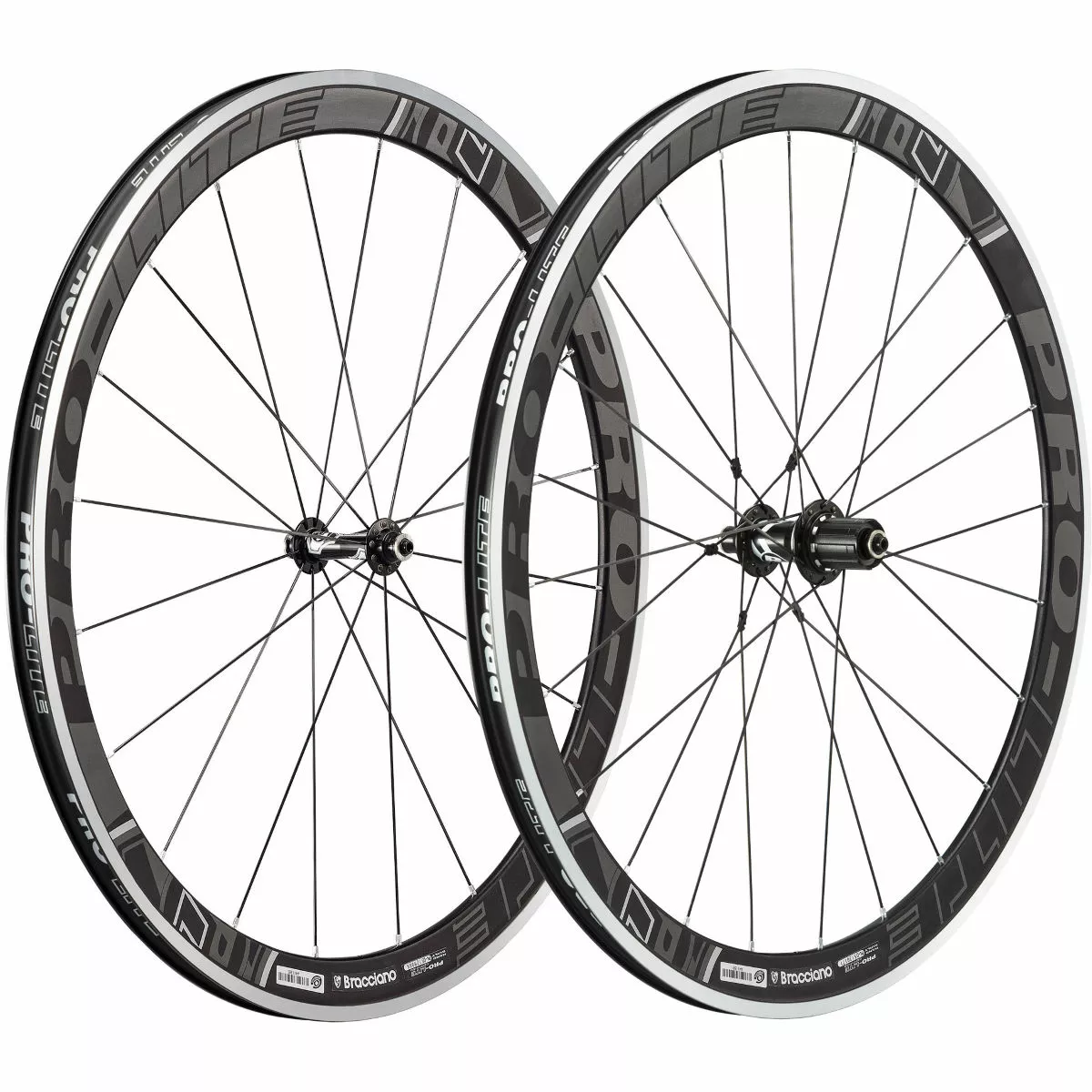 Pro-Lite Pro Lite Bracciano Dark Label A42W Aero Road Wheelset