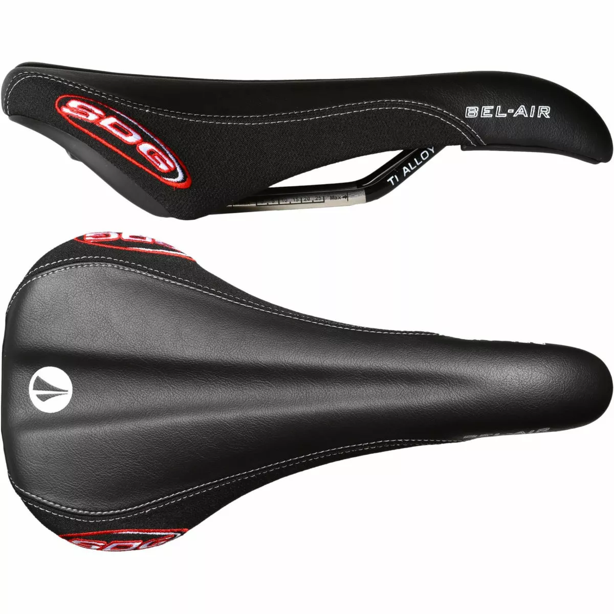 SDG Bel Air RL Saddle With Titanium/Alloy Rails