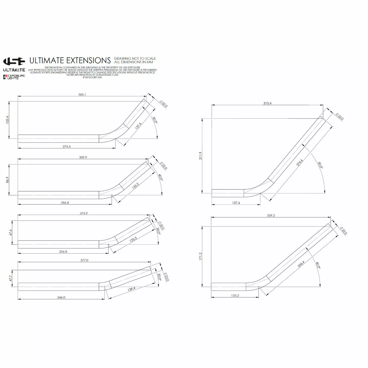 USÉ USE Aero Bar Carbon Extensions - Image 5