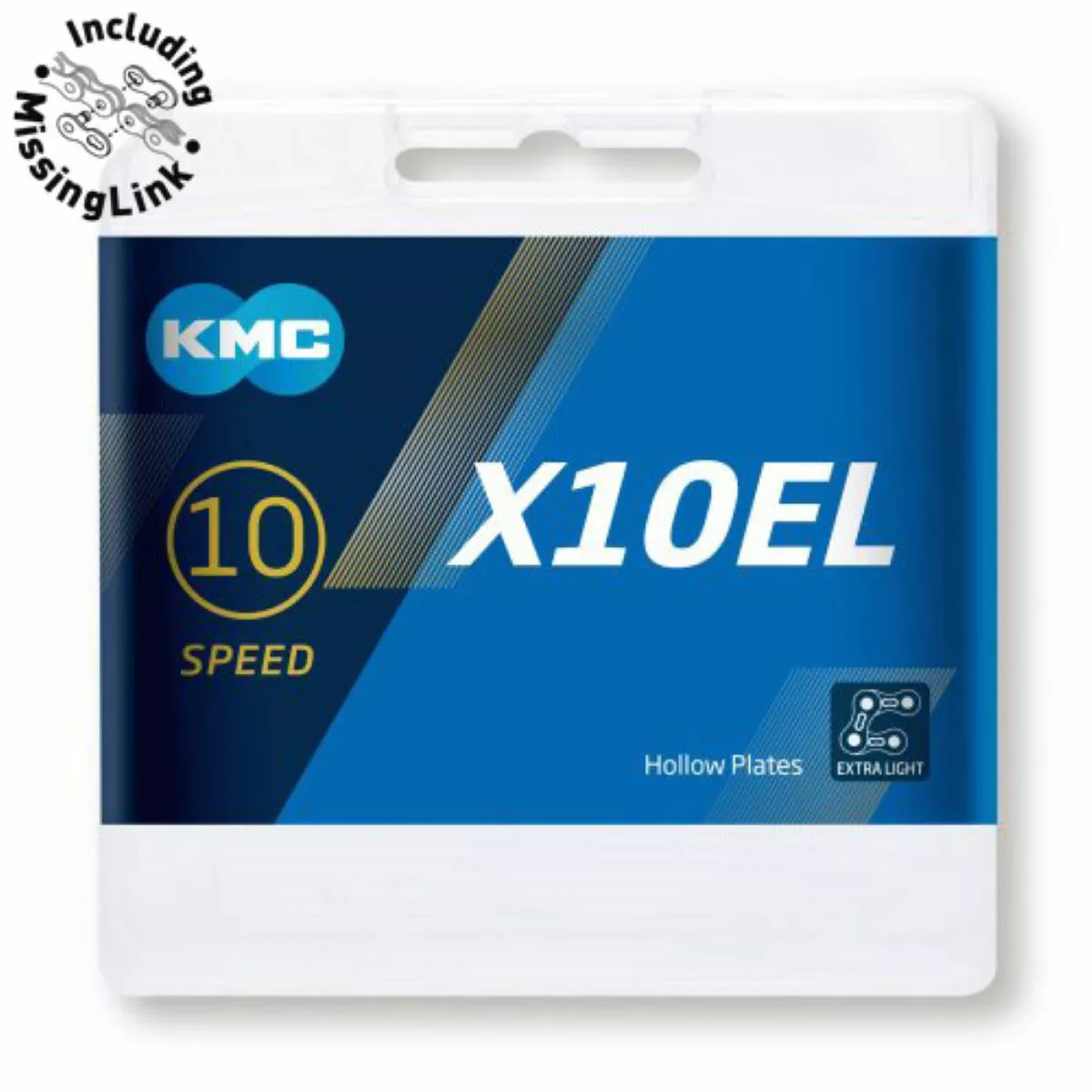 KMC X10EL 10 Speed Extra Light Chain - Image 3